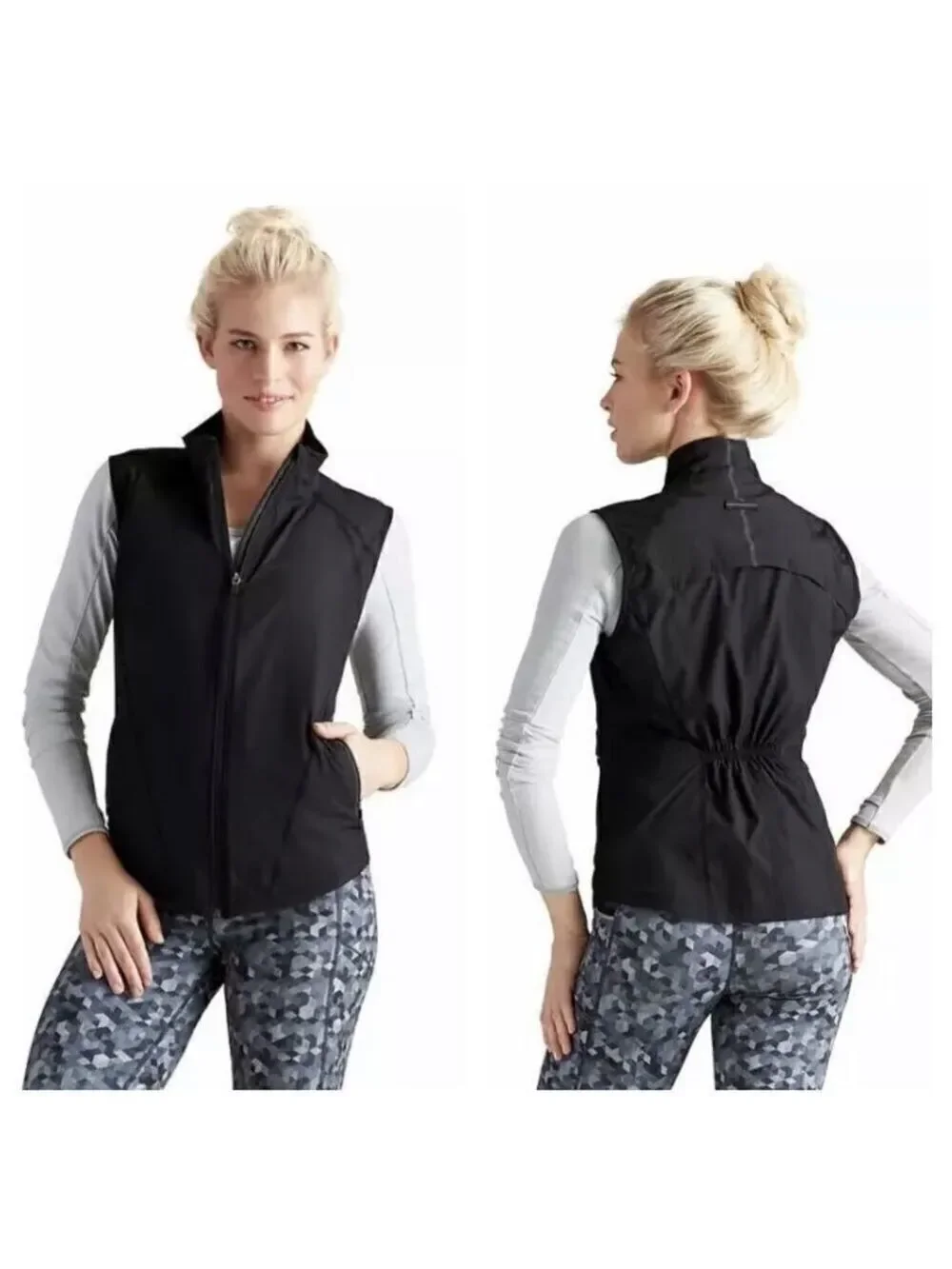 Athleta Jammin Run Mesh Vest
